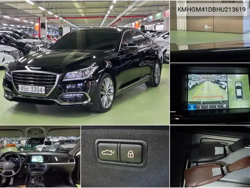 Купить Genesis G80 б/у на заказ в Южно-Сахалинске из Кореи с